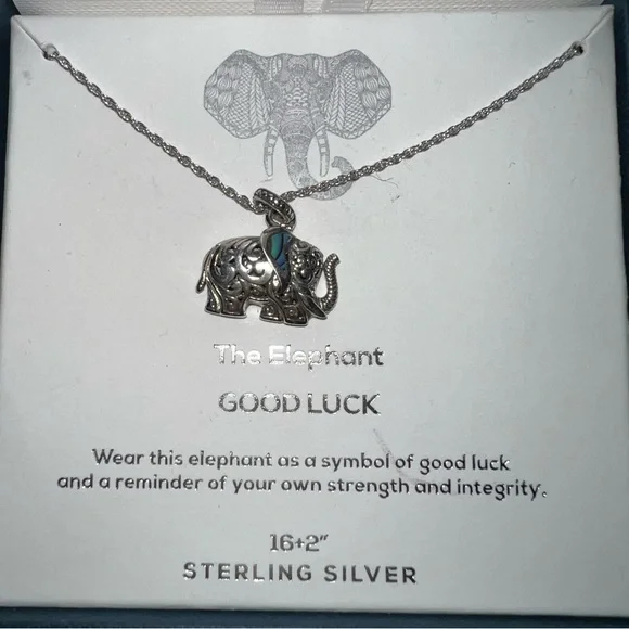 Annika witt elephant necklace on sale